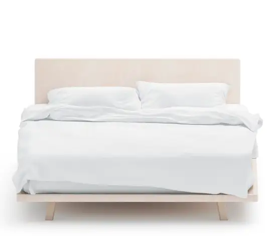 made hotel bed