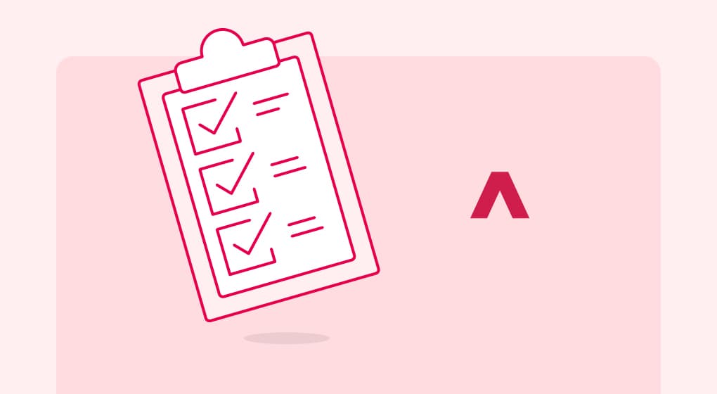 Icon of a checklist representing emergency lodging preparedness.