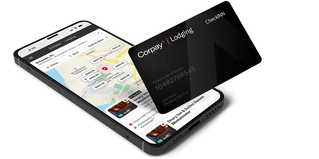 Checkinn Card Corporate Travel Management & Workforce Lodging | Corpay Lodging